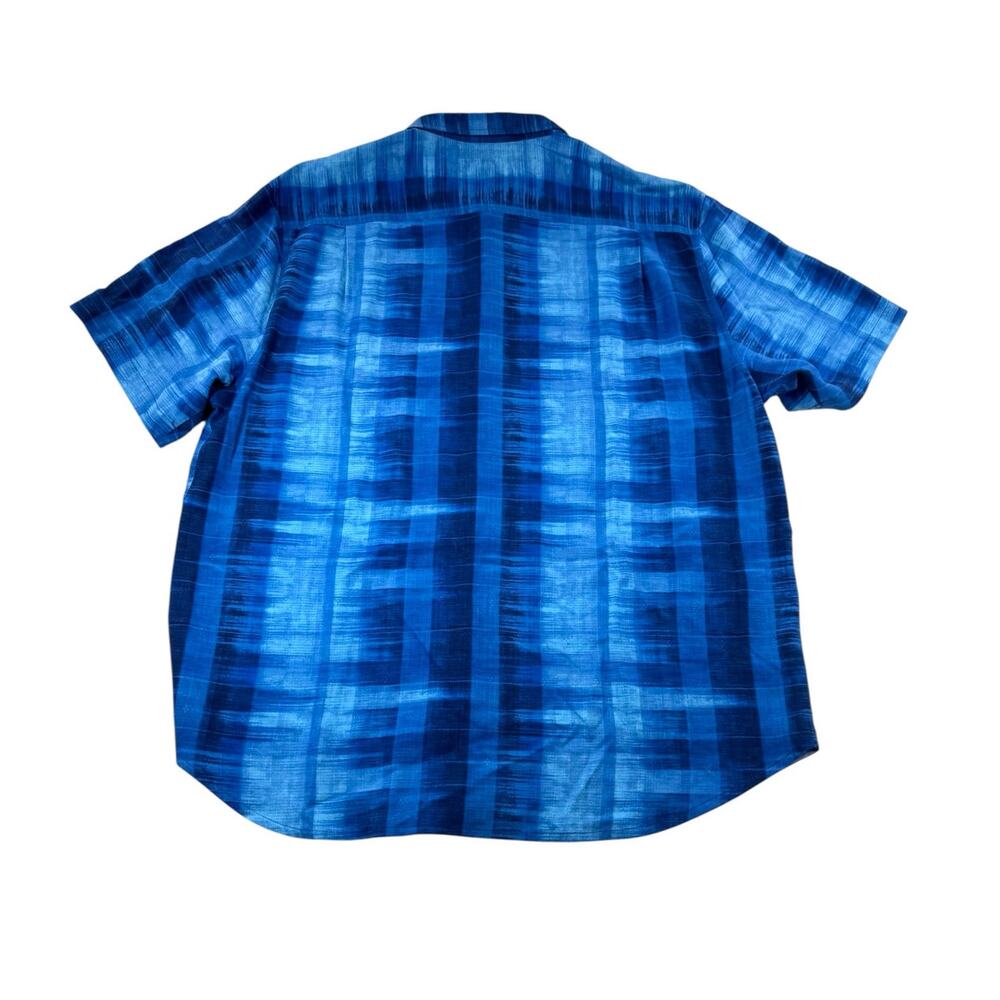 Tommy Bahama Silk Shirt Mens XL Short Sleeve Button Up Camp Casual Island Life - Picture 2 of 7